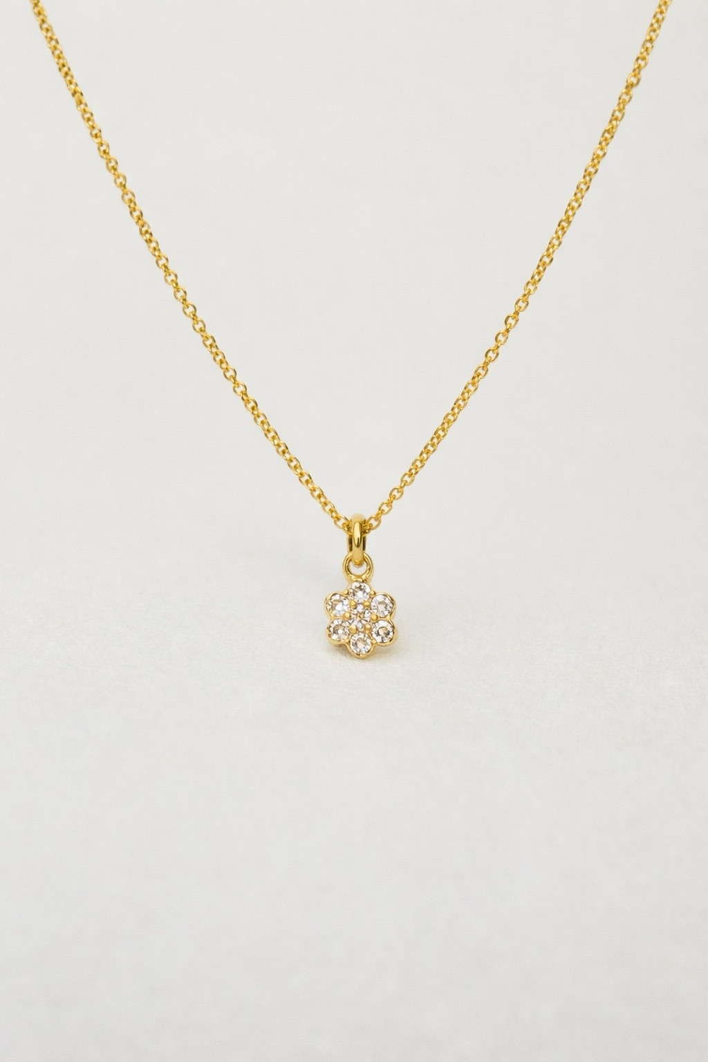 Cadena y dije Rosetta 7 circones