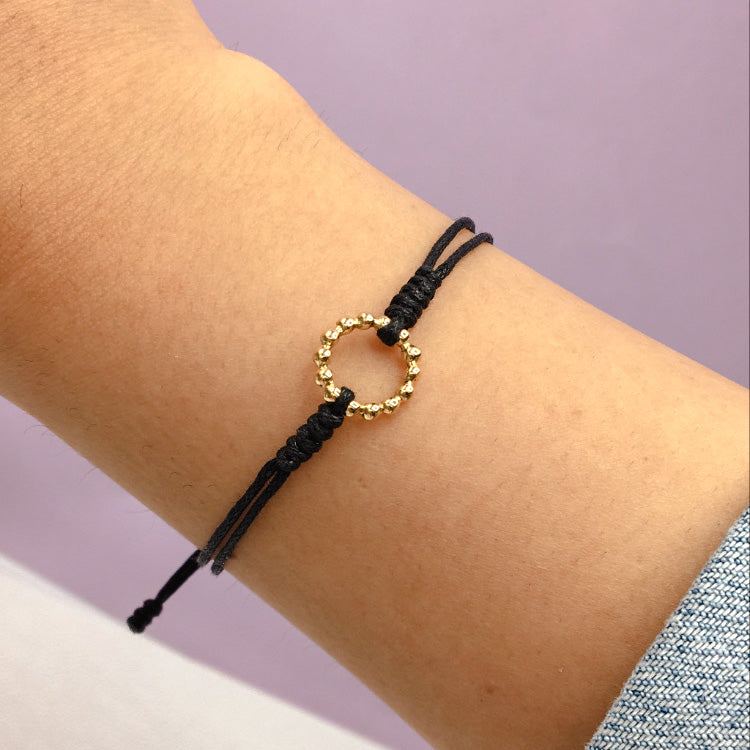 Pulsera Hilo Karma Oro 18k