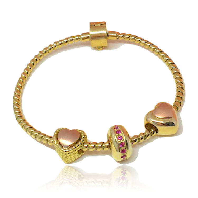 PULSERA ANNIE CON CHARMS VARIADOS