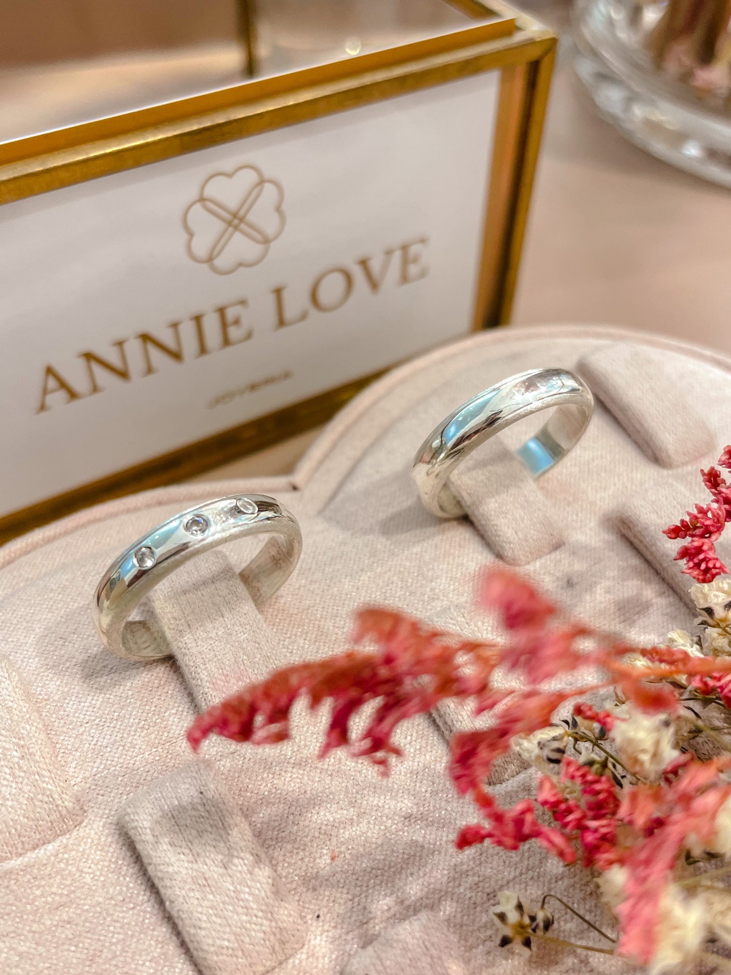 Aros de matrimonio silver