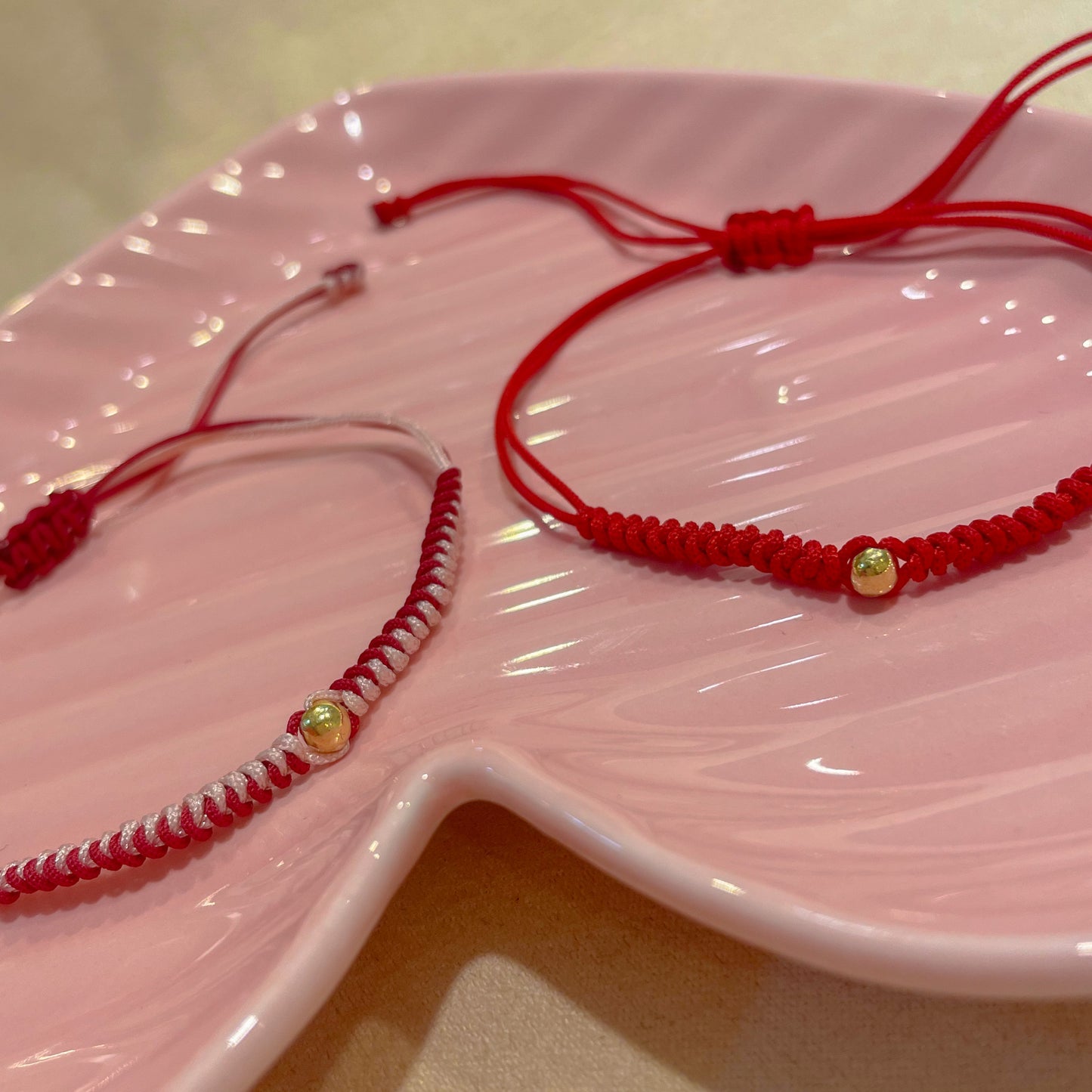 Pulsera bolita oro 18k
