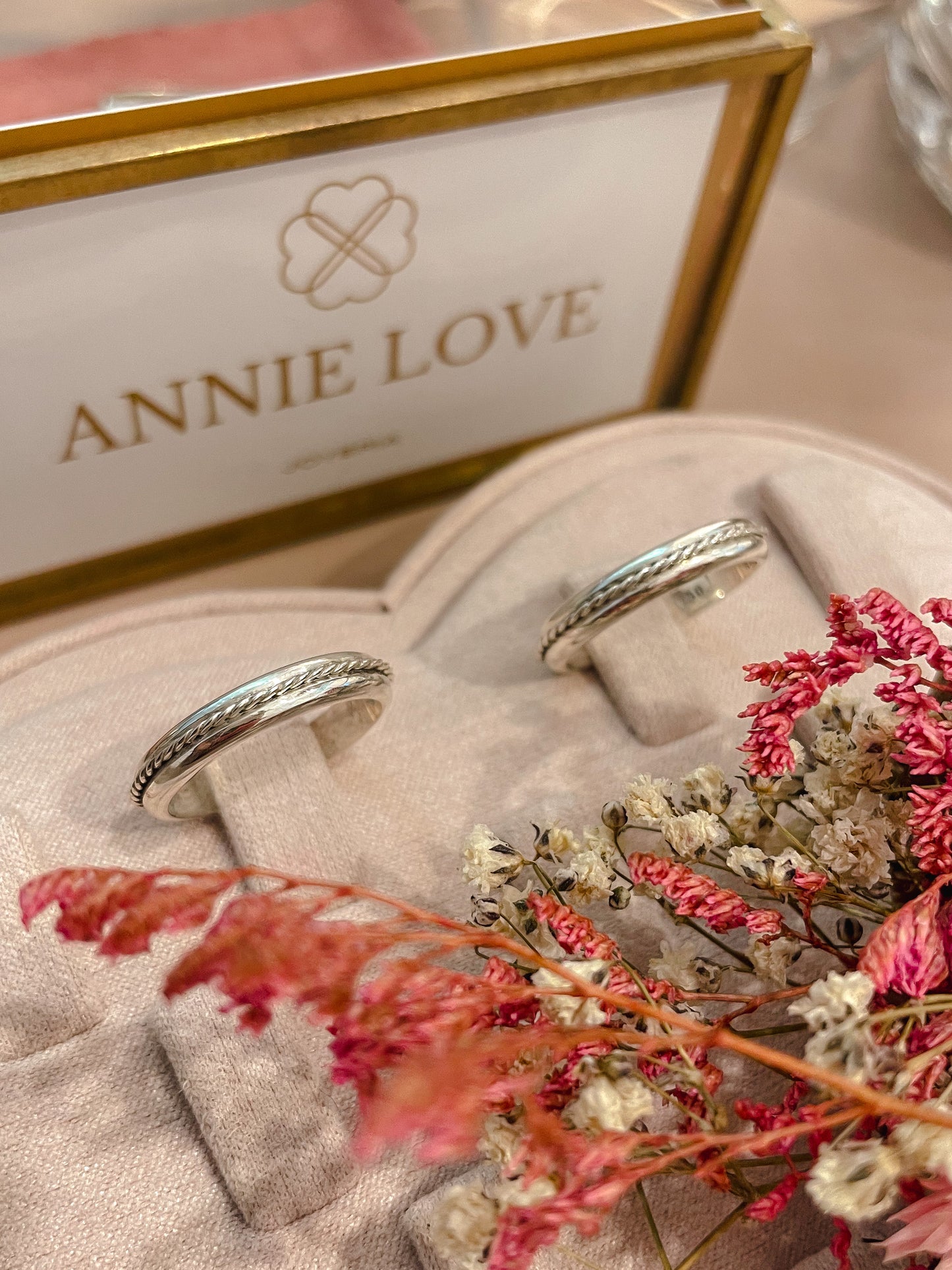 Aros de matrimonio silver