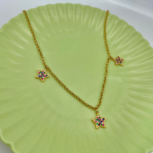 Choker estrellas