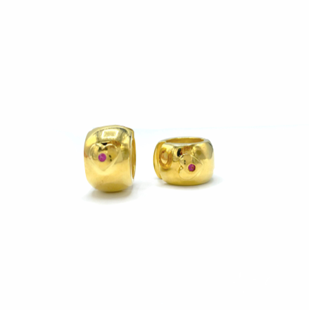 Argollas Huggies Golden