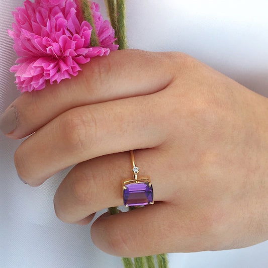 ANILLO AMATISTA