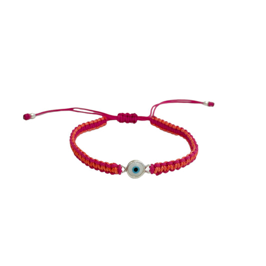 PULSERA OJO TURCO PLATA