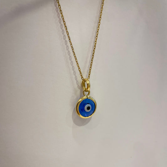 CADENA Y DIJE EVIL EYE