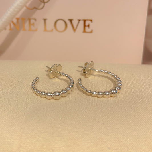 Aretes Infinity Silver