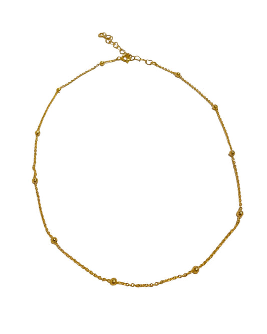 Choker golden disco